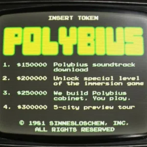 Polybius (urban legend) - Arcade 1981 Online