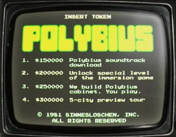 Polybius (urban legend) - Arcade 1981 Online